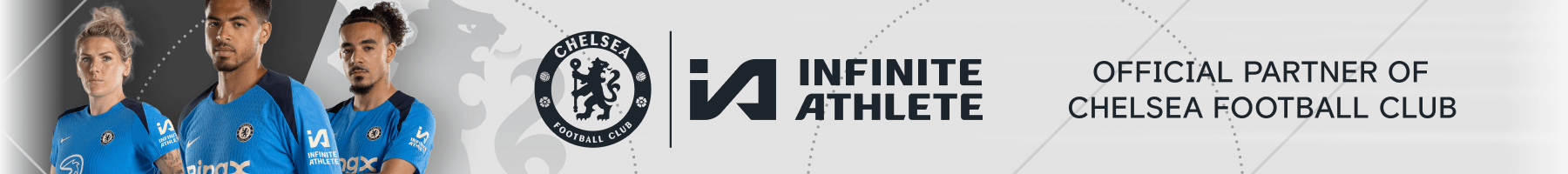 Infinite Athlete Chelsea Official Partner Banner