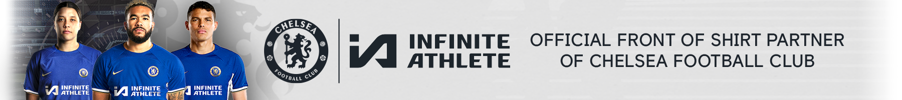 Infinite Athlete Chelsea Announcement Banner